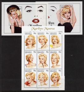 Dominica 1745-7 MNH Marilyn Monroe