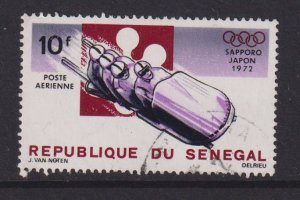 Senegal   #C108   used   1972  Olympic games Sapporo 10fr