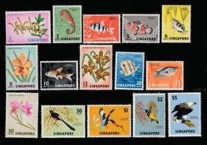 Singapore a small MNH lot of earlies