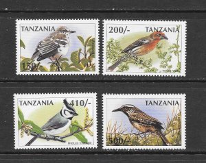 BIRDS - TANZANIA #1557-90  MNH