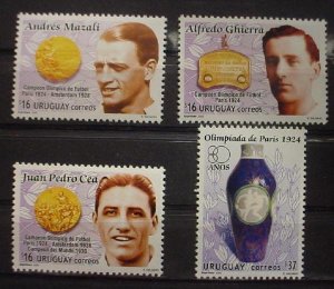 URUGUAY MNH 2005 STAMP Olympic Games Paris 1924 80 anniv. Soccer champions