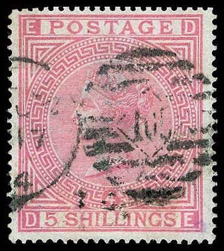 GREAT BRITAIN-a-b-1872-1900 ISSUES (58 - 126) 90a  Used (ID # 65830)