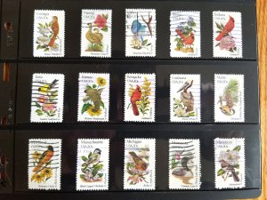 1982 States Bird and Flowers Issue; used