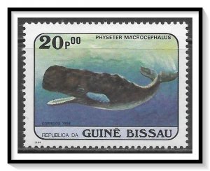 Guinea-Bissau #600 Whales MNH