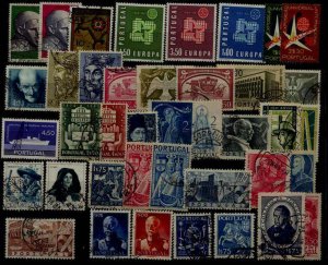 Portugal used/mint lot 1944-63 SCV104.75