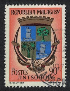 Malagasy Rep. Antsohihy Town Arms 30f KEY Value 1966 Canc SC#390 SG#77a MI#577