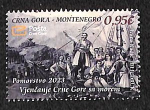 Montenegro 2023, Montenegro and the Sea 1v, MNH