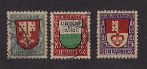 Switzerland #B12-14 Used *Minor Fault* ~JM-2127