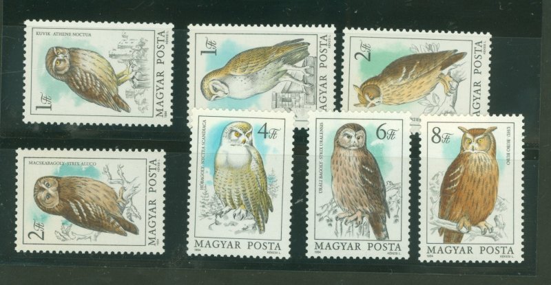 Hungary #2887-2893 Mint (NH) Single (Complete Set)