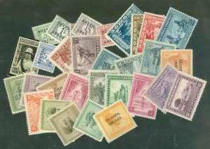 selection Ruanda Urundi 1924-38 (31) CV $13