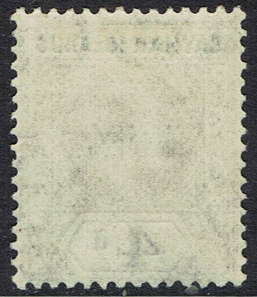 CAYMAN ISLANDS 1907 KEVII 4D