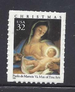 3112 Catalog # Christmas Xmas Madonna & Child by Paola de Matteis 32 cent SA