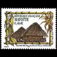 MAYOTTE 2003 - Scott# 184 Ylang Museum Set of 1 NH