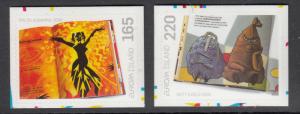 Iceland 2010 MNH Scott #1198-#1199 ex-Booklet Set of 2 Children's Stories EUROPA