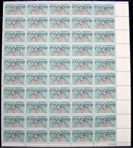 US Stamp - 1963 The Sciences - 50 Stamp Sheet -   #1237