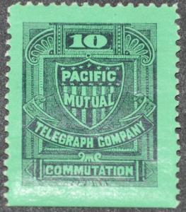 DYNAMITE Stamps: US TELEGRAPH Scott #13T4