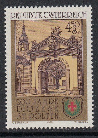 Austria 1314 St Polten Diocese mnh