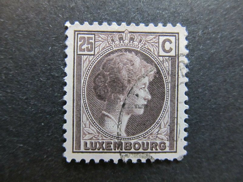 A4P26F65 Letzebuerg Luxembourg 1926-35 25c used