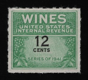 #RE125 12c Wines, Mint NGAI NH [4] **ANY 5=FREE SHIPPING**