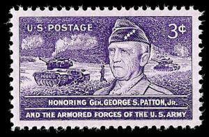 # 1026 MINT NEVER HINGED GENERAL PATTON TEMP