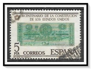 Spain #1949 American Bicentennial Used