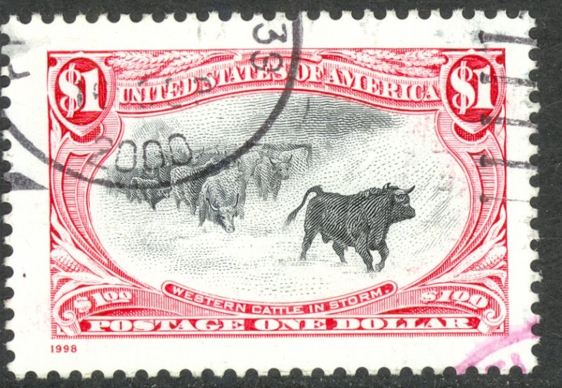 USA 1998 $1.00 TRANS-MISSISSIPPI STAMPS CENTENNIAL Sc 3209h VFU