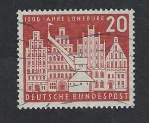 GERMANY SC# 741 FVF/U 1956