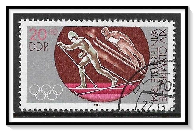 Germany DDR #2385 Winter Olympics CTOH