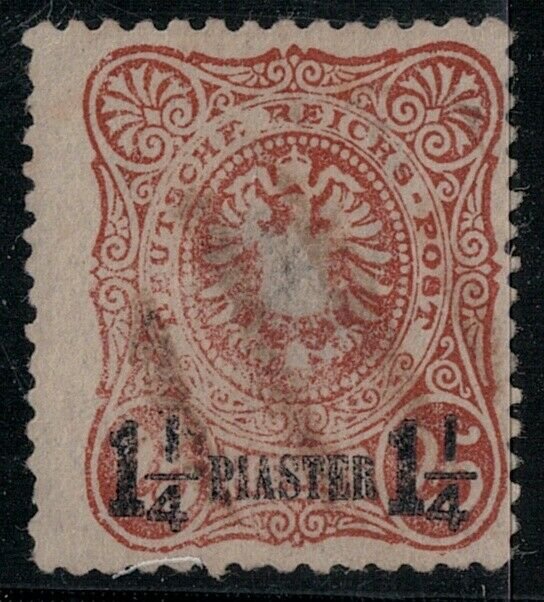 Germany off Turkey 1884 Used SC 5 Sm Thin SCV $260.00