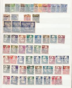 East Germany Large Mid/Modern M&U Collection(1000+)ALB118