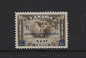 CANADA SCOTT #C4 1932 OTTAWA CONFERENCE SURCHARGE- MINT LIGHT HINGED