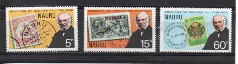 Nauru 195-197 MNH