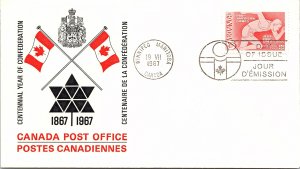 Canada, Worldwide First Day Cover