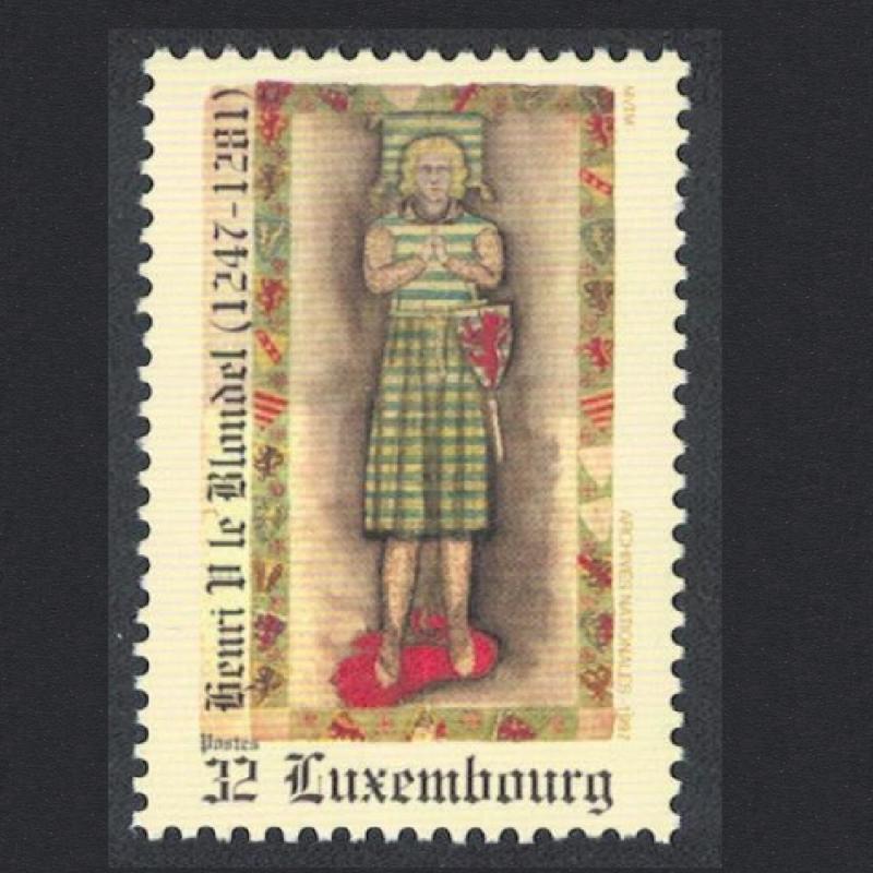 Luxembourg 750th Anniversary of Accession of Henri V Count of Luxembourg 1v