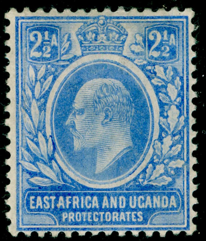 EAST AFRICA and UGANDA SG4, 2½a blue, M MINT. Cat £12. WMK CA