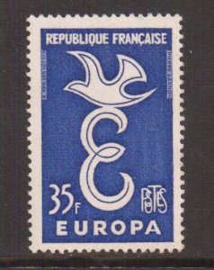 France  #890  MNH  1958   Europa 35fr