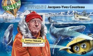 TOGO 2017 SHEET JACQUES COUSTEAU MARINE LIFE tg17118b