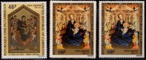 Cameroon 1972 SC# C193-4 Christmas MNH-OG E48