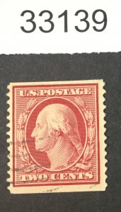 US STAMPS  #353 USED LOT #33139