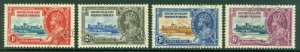 SG 111-114 Bechuanaland 1935 Silver Jubilee set. Very fine used CAT £38.