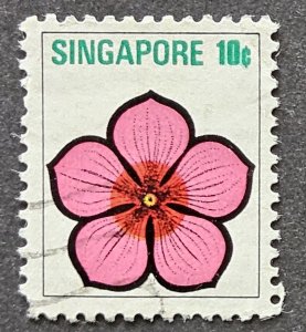 Singapore 1973 SG214 used 10c  definitive issue