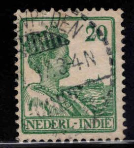 Netherlands Indies  Scott 122 used Queen Wilhelmina stamp