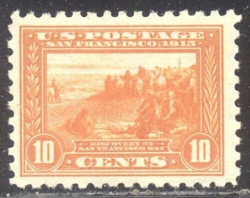 U.S. #404 Mint VF/XF BEAUTY - 1915 10c Pan-Pacific, P10