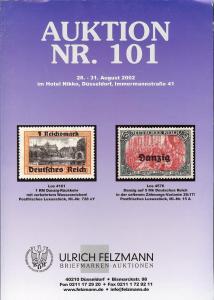 Felzmann: Sale # 101  -  Auktion Nr. 101, Ulrich Felzmann...