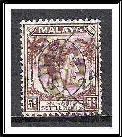 Straits Settlements #241a KG VI Used