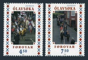 Faroe 336-337,MNH.Michel 338-339. EUROPE CEPT-1998,Olavsoka,National Festival.