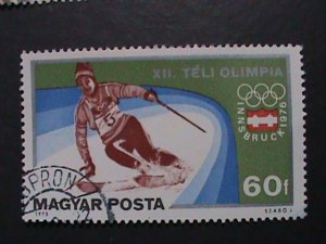 ​HUNGARY-8 VERY OLD OLYMPIC GAMES  LARGE USE STAMPS VF WE SHIP TO WORLD WIDE