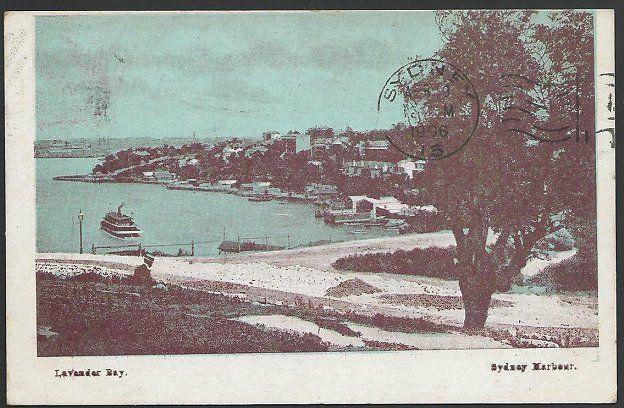 NEW SOUTH WALES 1906 postcard CHATSWORTH ISLAND cds........................49052