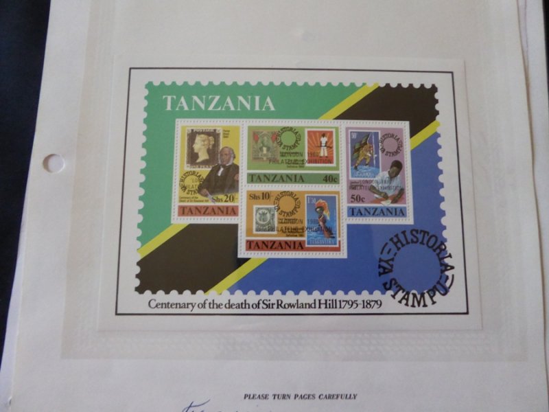 Tanzania 1976-1988 MNH Souvenir Sheets