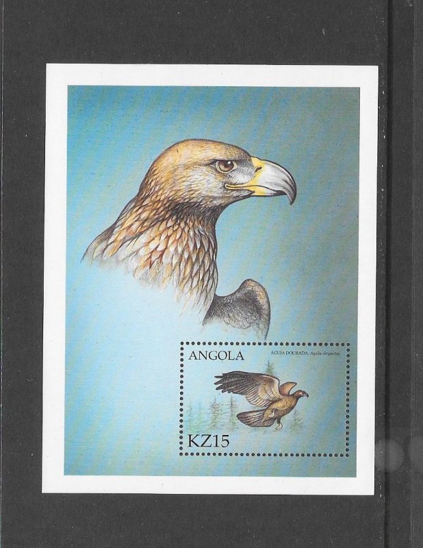 BIRDS - ANGOLA #1149  EAGLE  MNH